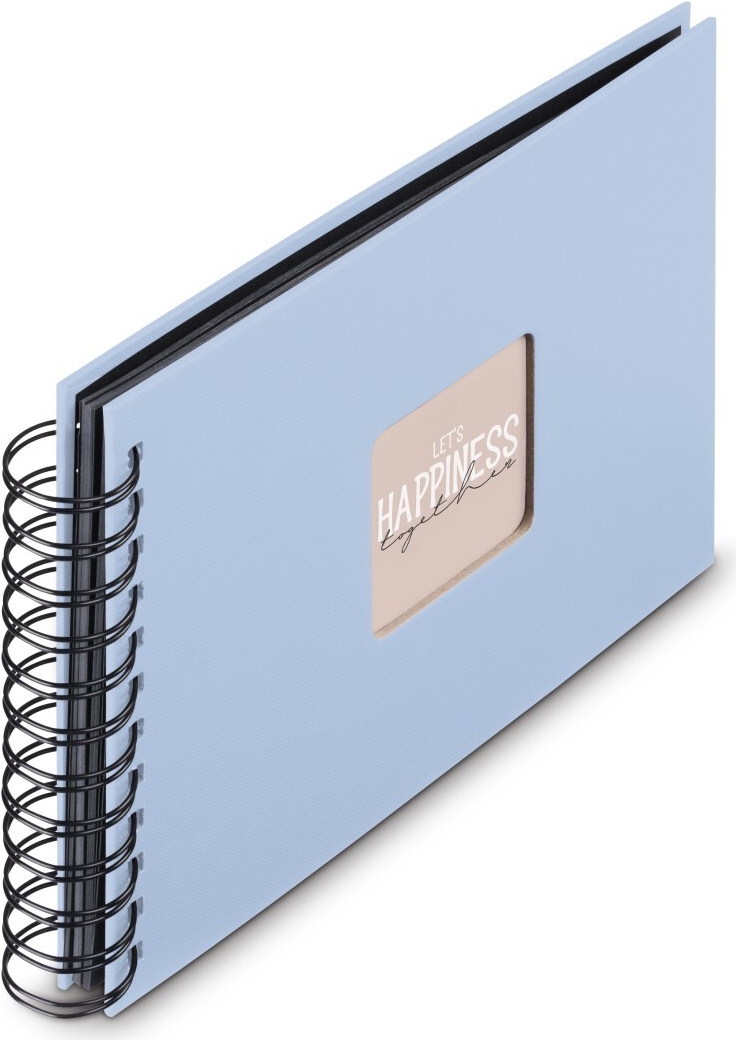 Hama Spiral-Album Fine Art 50 schwarze Seiten Lagune (00009863)