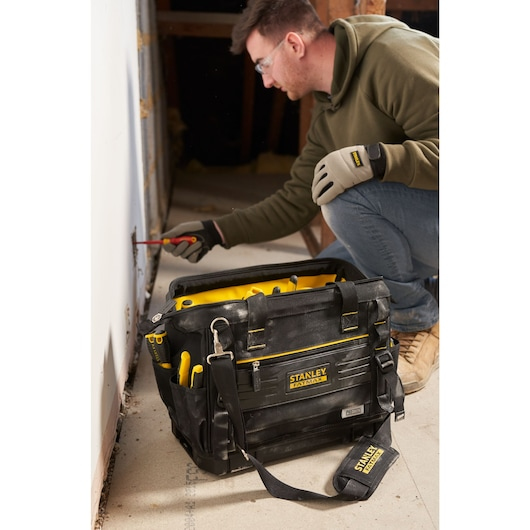 Stanley FATMAX FMST17627-1 Werkzeugtasche 450 x 300 x 250 mm Schwarz, Gelb