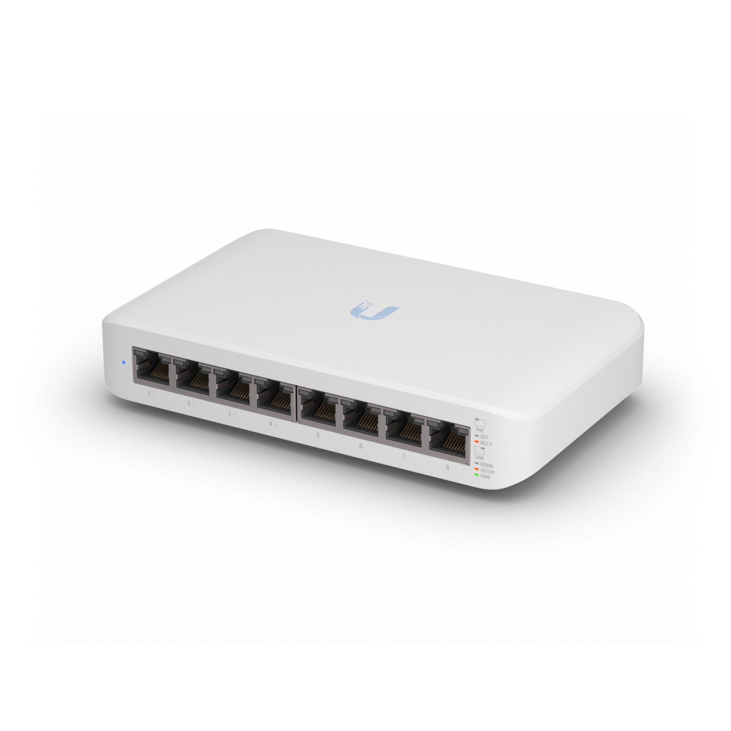 Ubiquiti Networks UniFi Switch Lite 8 PoE Managed L2 Gigabit Ethernet (10/100/1000) Weiß Power over Ethernet (PoE) (USW-LITE-8-POE-EU)