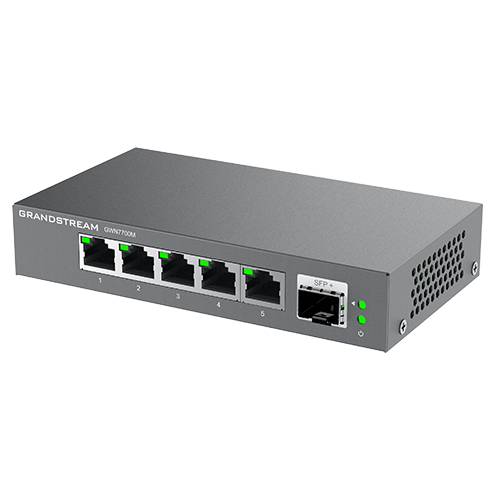 Grandstream GWN7700 Series GWN7701PA Unmanaged Switch 8x Gigabit PoE Schwarz