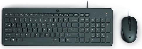 HP INC. HP 150 WIRED MOUSE AND KEYBOARD - Swiss Layout (240J7AA#UUZ)