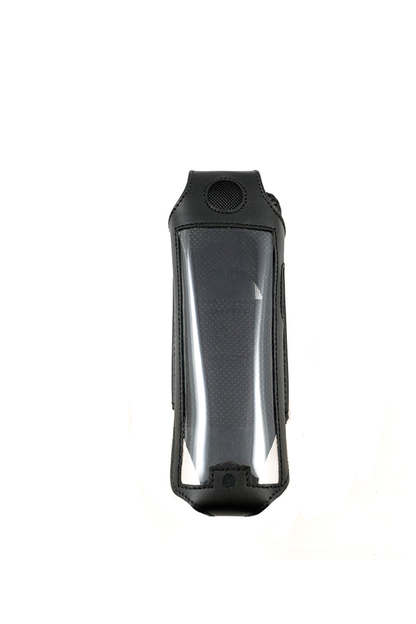 Soryt Ledertasche für Gigaset S790/S795/S79H/S810/S4 Professional mit Drehclip Schwarz