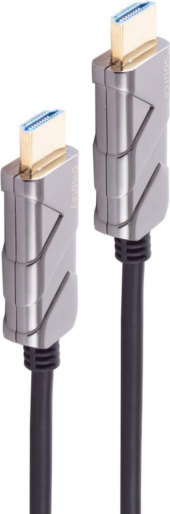 S-CONN shiverpeaks ®-BASIC-S--HDMI Anschlußkabel-Optisches HDMI Kabel, 10K, 15,0m (BS30-55085)