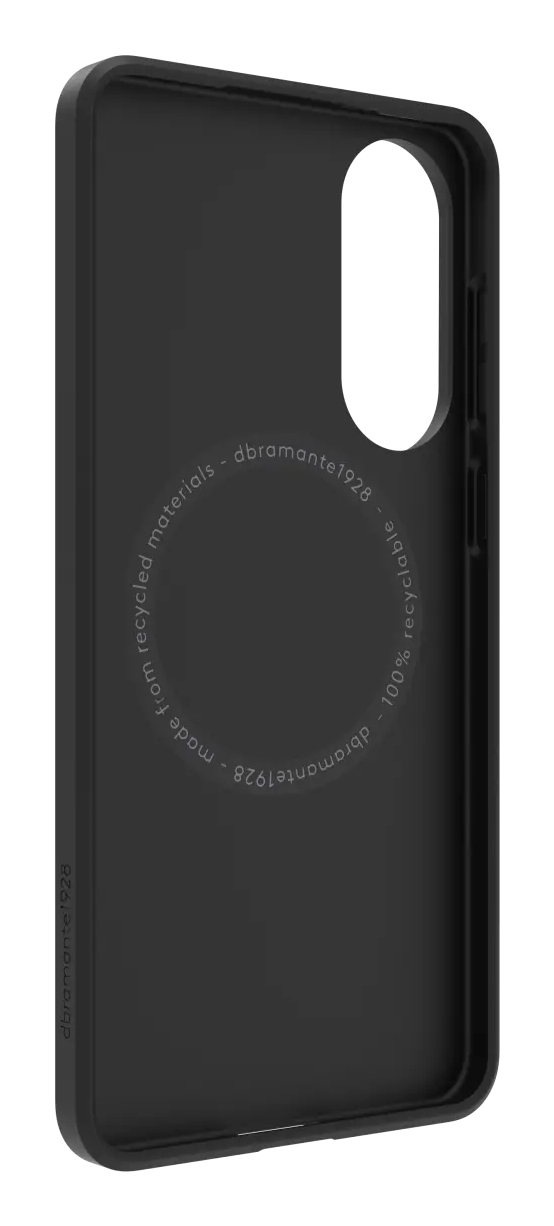 dbramante1928 Greenland Pro Handyhülle für Samsung Galaxy S25 Edge 6,7" MagSafe Kunststoff Night Black