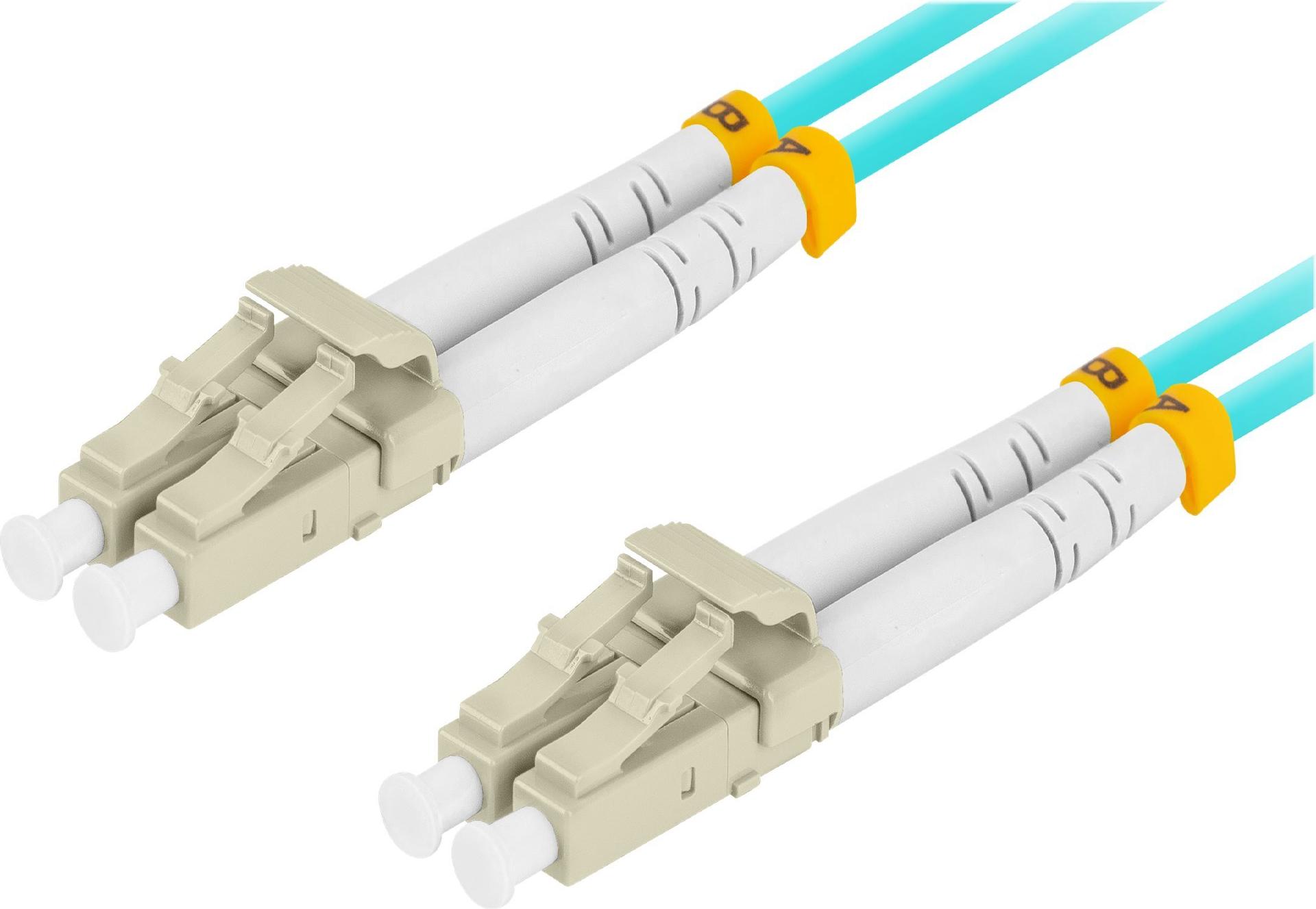 Lanberg Fiber Patchk. MM LC/UPC-LC/UPC DUPLEX 3m OM3 50/125 (FO-LULU-MD31-0030-TQ)