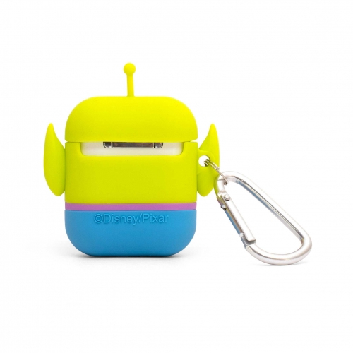 ThumbsUp! PowerSquad AirPods Case Alien 3D-Silikon Blau, Weiß, Gelb