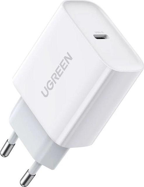 Ugreen USB-Netzladegerät Power Delivery 3.0 Quick Charge 4.0+ 20 W 3 A (weiß) (6957303864508)