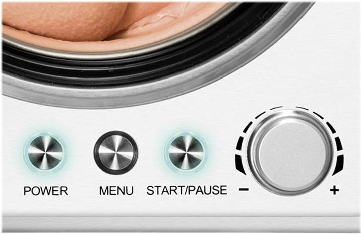 UNOLD 48872 Exclusive Eismaschine 2 l 180 W Edelstahl