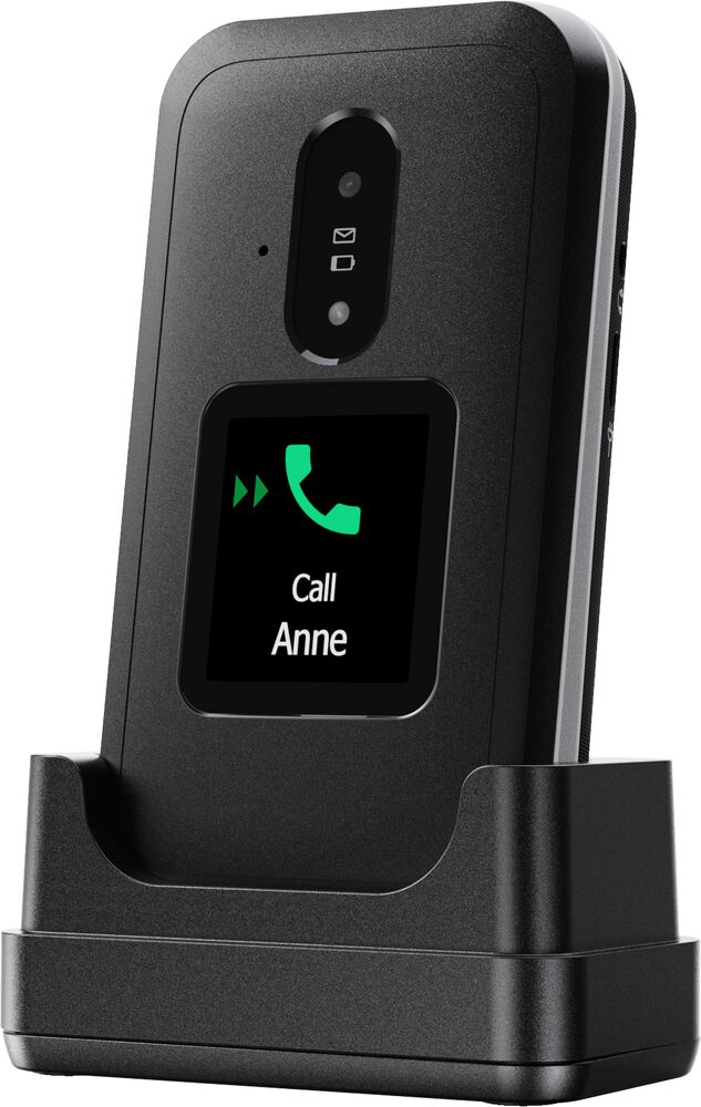 Doro Leva E30 Klapp-Handy 2,8" 4G Schwarz, Weiß