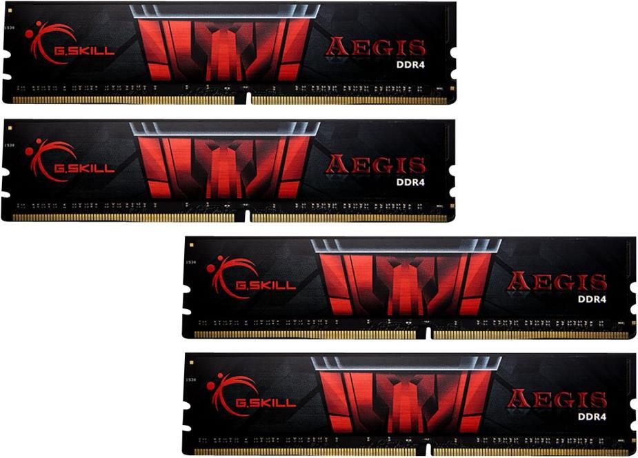 G.Skill AEGIS DDR4 64 GB: 4 x 16 GB (F4-3200C16Q-64GIS)