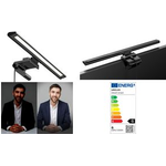 UNILUX LED-Videokonferenzleuchte VISIOLIGHT, schwarz Leistung: 5W, gewichteter Energieverbrauch: 6kWh/1000h - 1 Stück (400153723)