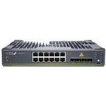 Juniper EX4100-F 12-Port Fanless 10/100/1000BaseT PoE+, 2x 1G/2.5G/10GBaseT Uplink ports, 4x 10G SFP+ Stacking/Uplink ports (optics sold separately) with Standard SW. PoE++ Powered. (EX4100-F-12P)