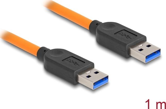 Delock 87962 USB 3.0 Kabel A Stecker auf Stecker Tethered Shooting 1 m (87962)