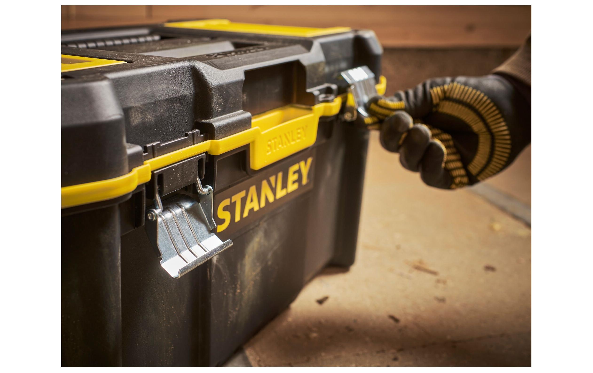 Stanley Essential Werkzeugbox 19" Hartschalenkoffer Schwarz, Gelb