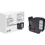 Schriftband Renkforce RF-LT-D45010 Kompatibel ersetzt DYMO D1 - 45010 12 mm Bandfarbe: Transparent Schriftfarbe: Schwarz 7 m (RF-6027820)