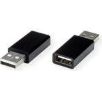 ROLINE 11.02.8332 Schnittstellenblockierung Türblockierschlüssel USB Typ-A Schwarz 1 Stück(e) (11.02.8332)