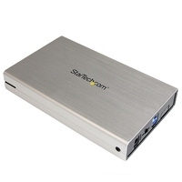 StarTech.com Externes 3.5" SATA III SSD USB3.0 SuperSpeed Festplattengehäuse mit UASP (S3510SMU33)