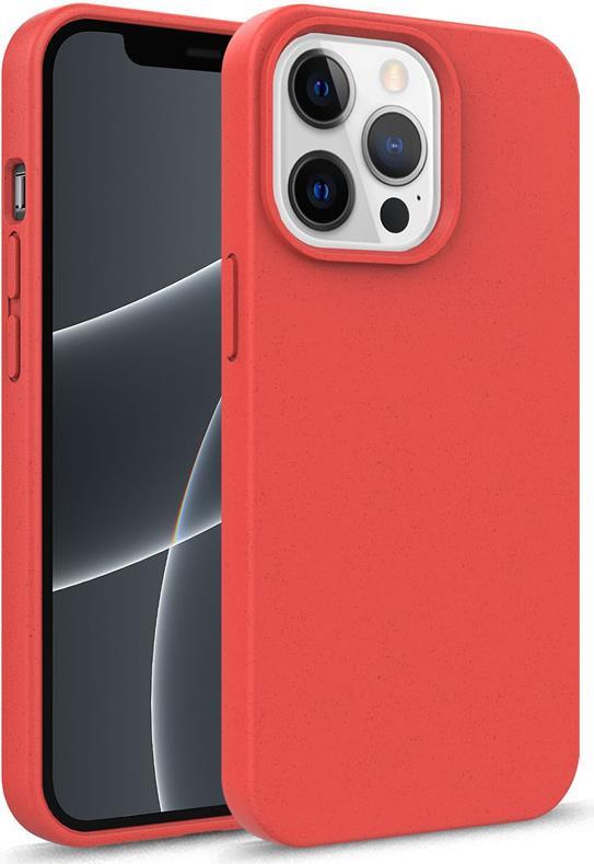 CYOO - BioCase - iPhone 13 Pro - Biologisch abbaubar Bio Case Cover Hülle Stoßfest Öko - Rot (CY1225