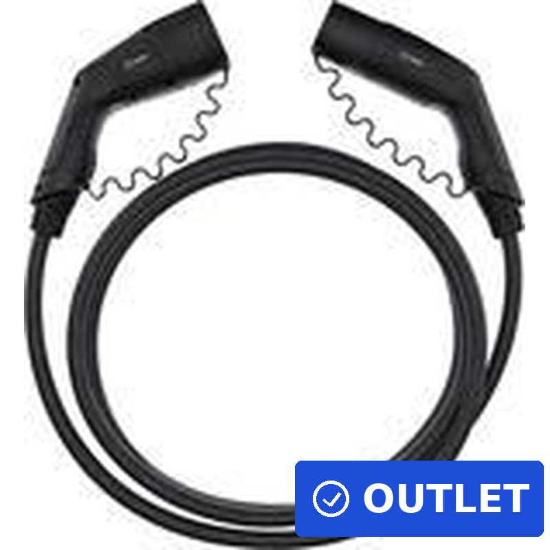 ZAPTEC ZB100100 Ladekabel 3-phasig, T2-T2, 7,5m 32A, 3P (ZB100100) (geöffnet)