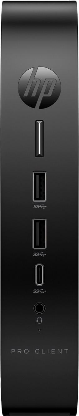 HP Pro t550 Thin Client 8 GB RAM 256 GB SSD Schwarz