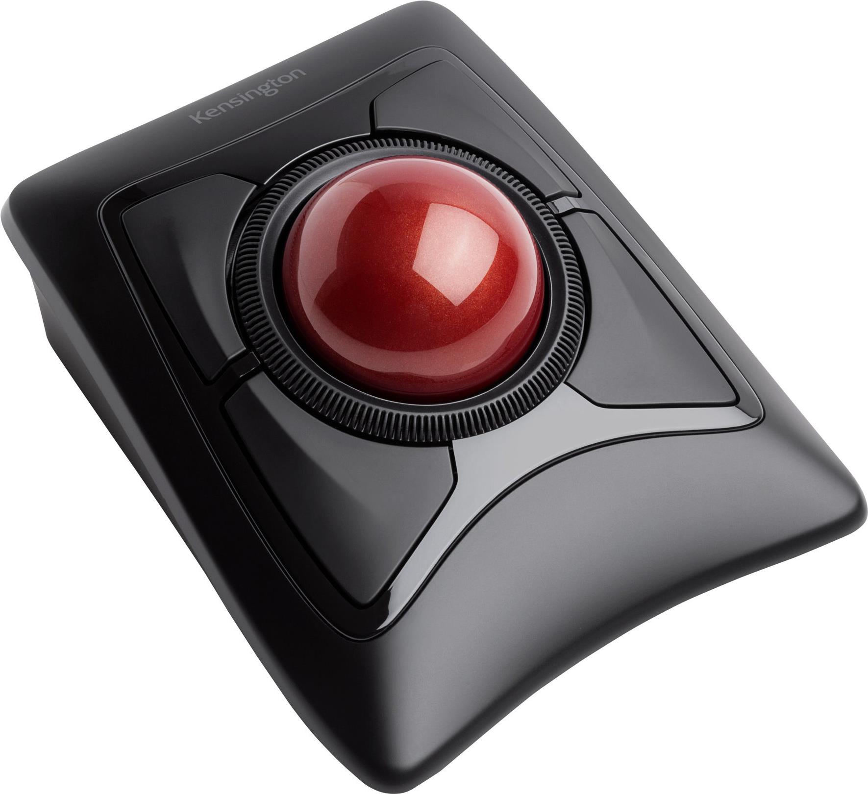 Kensington Expert Mouse Wireless Trackball Bluetooth 5.0 LE 2.4 GHz Schwarz