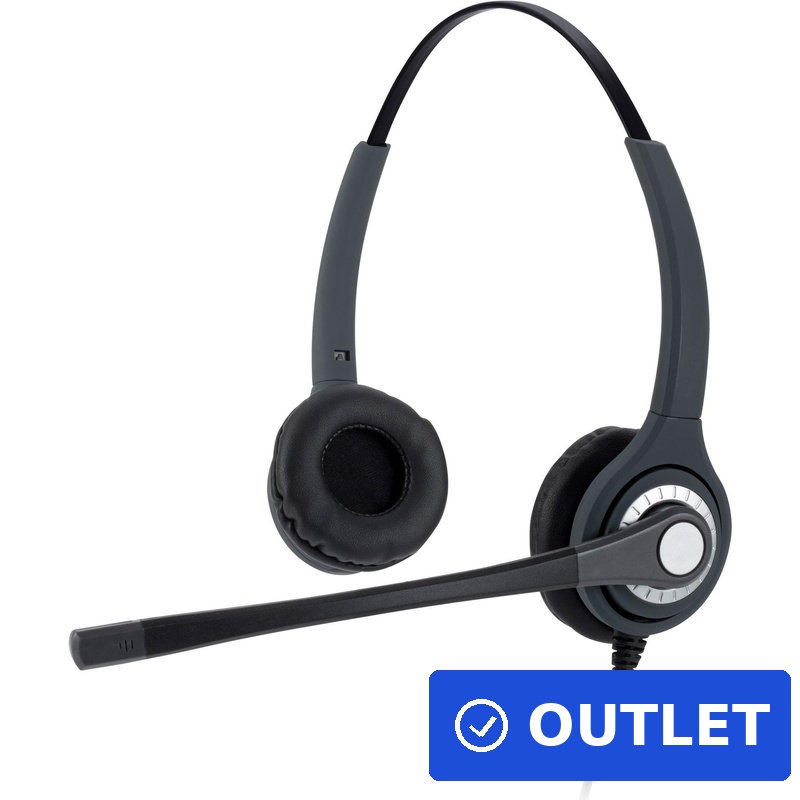 JPL JPL-402S-PB Kopfhörer Verkabelt Kopfband Büro/Callcenter Schwarz (575-265-002) (geöffnet)