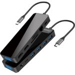 Gearlab GLB235470 laptop-dockingstation & portreplikator Schwarz (GLB235470)