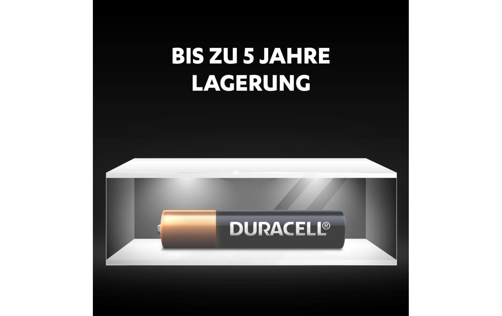 Duracell Ultra MN2500 AAAA Alkalibatterie 1.5 V Schwarz, Gold