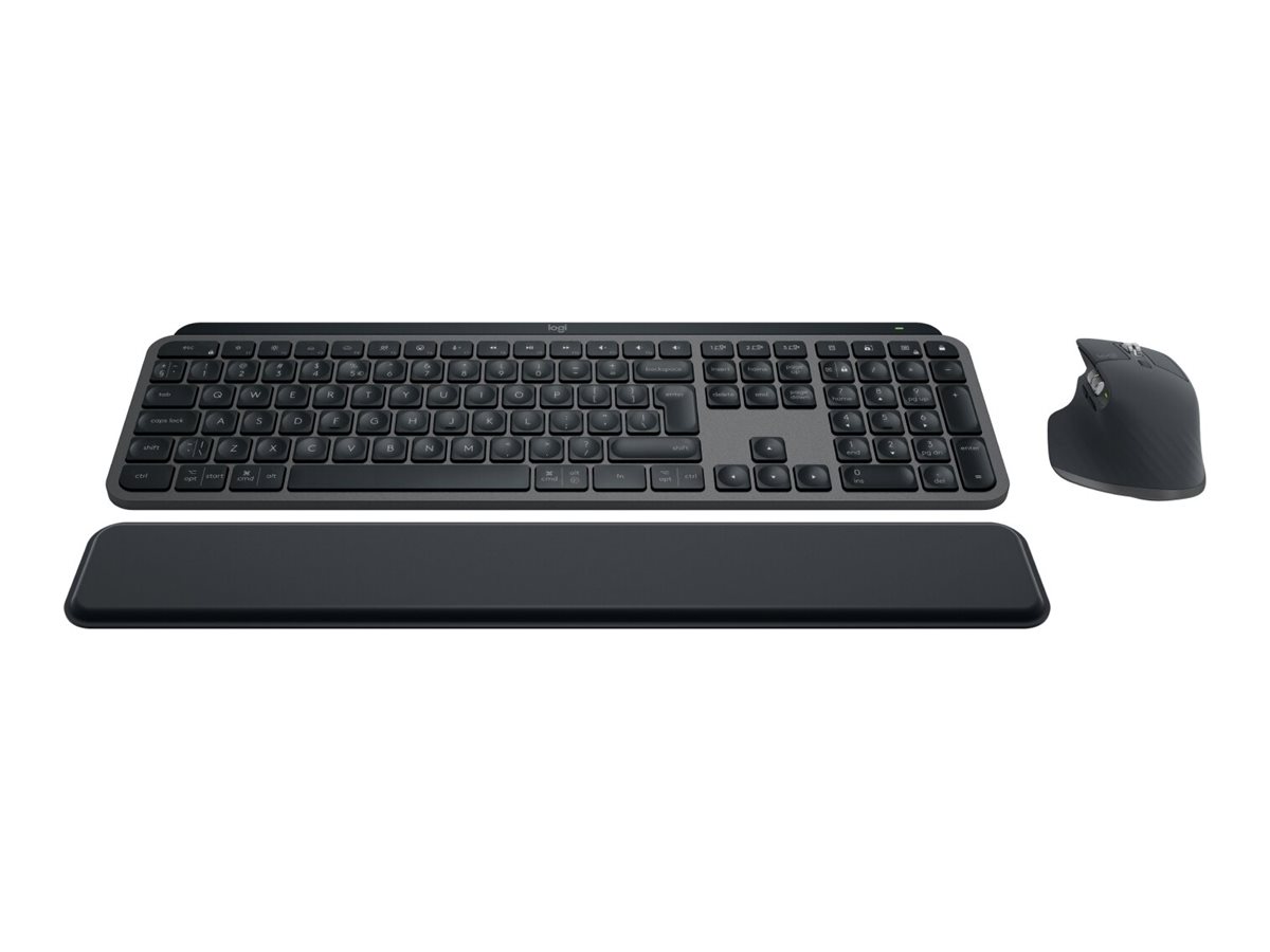Logitech MX Keys S Combo Tastatur- und Maus-Set Graphite