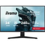Iiyama G-Master G2471HS-B1 Red Eagle Gaming-Monitor 60.5 cm (23.8 Zoll), schwarz (matt), FullHD, Fast-IPS, HDMI, DP, G-Sync komp., 240Hz Panel (G2471HS-B1)