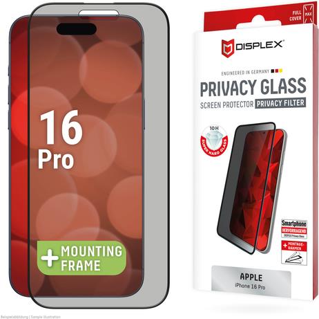 E.V.I DISPLEX PRIVACY GLASS FC IPHONE 16 PRO (01999)