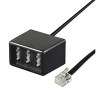 Telefonadapter RJ11 (6/4) Stecker an NFN Buchse, Good Connections® (TAA-NFN)