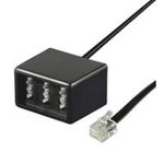 Telefonadapter RJ11 (6/4) Stecker an NFN Buchse, Good Connections® (TAA-NFN)