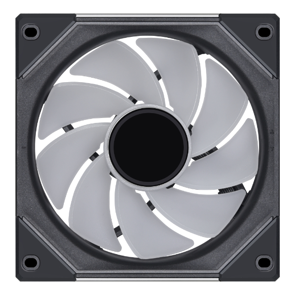 Lian Li UNI FAN SL-INF 120 ARGB Reverse Blade PWM Gehäuselüfter 120 mm Schwarz