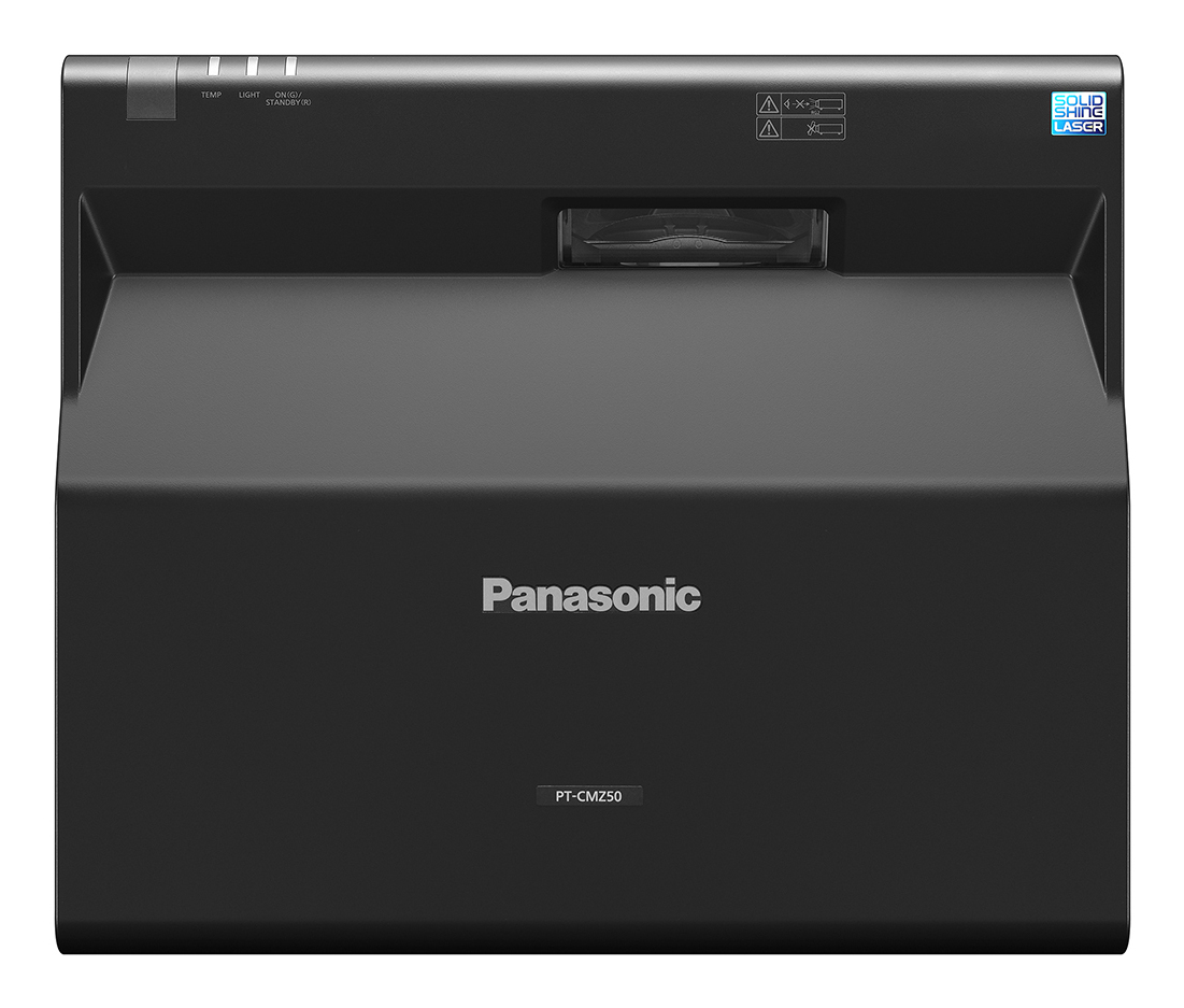 Panasonic PT-CMZ50 LCD-Ultrakurzdistanzprojektor mit Laser-Technologie 5.200 ANSI Lumen WUXGA (1920 x 1200) Anthrazit