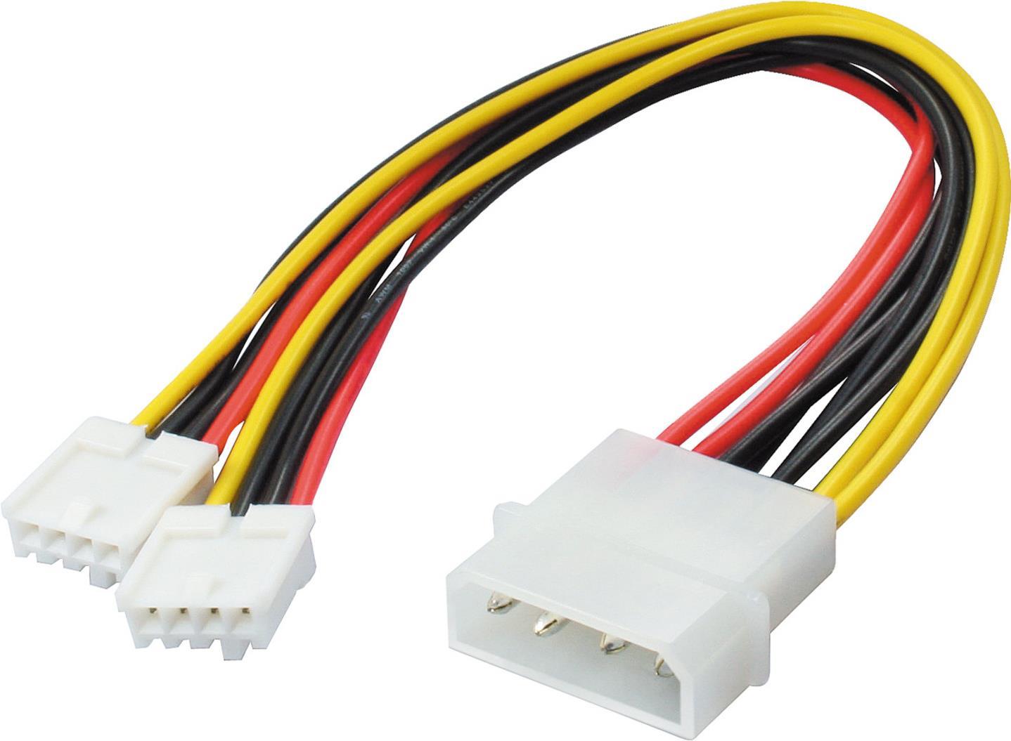 shiverpeaks Molex 4-pin/Mini Spox 4-pin. Anschluss 1: Molex (4-pin), Anschluss 2: Mini Spox (4-pin), Geschlecht: Männlich/weiblich (BS78234-HQ)