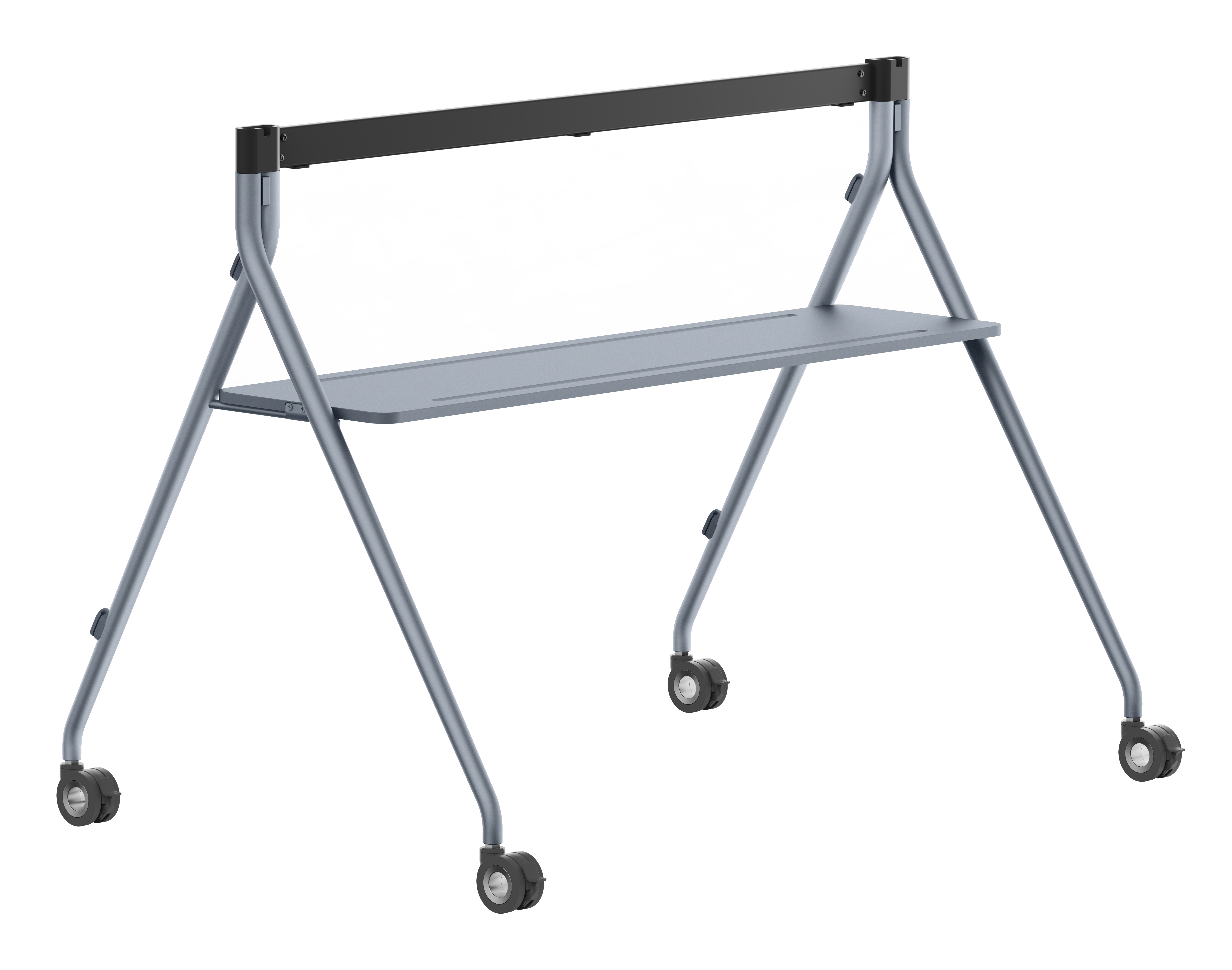 Yealink MB-FS-P750T Stand für MeetingBoard Pro 75" mit Ablage, Schwarz, Grau