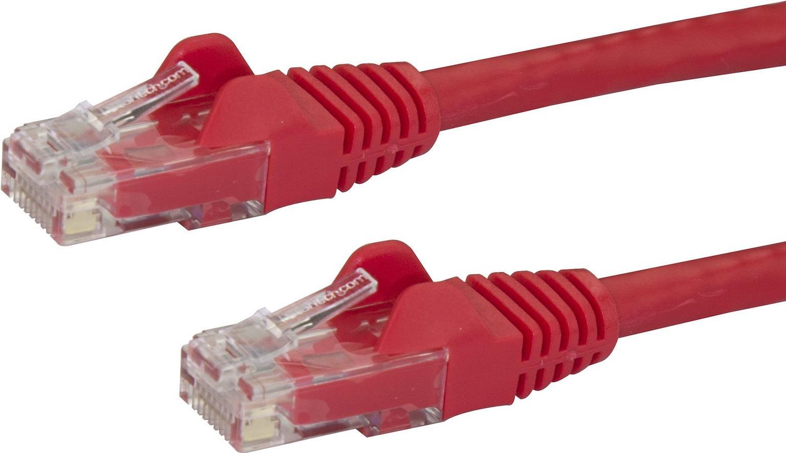 StarTech.com 0,5m Cat6 Snagless RJ45 Ethernet Netzwerkkabel (N6PATC50CMRD)