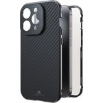 Black Rock Cover 360° Glass für Apple iPhone 15 Pro, Real Carbon (00221268)
