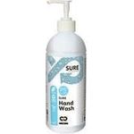 SURE Handseife "Hand Wash", in Dosierflasche, 500 ml reinigt die Hände hygienisch frisch, enthält pflanzliche - 1 Stück (100895639)