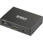SpeaKa Professional SP-HDS-300 AV Extraktor HDMI Splitter 1x2 mit Audio-Extraktion 4K