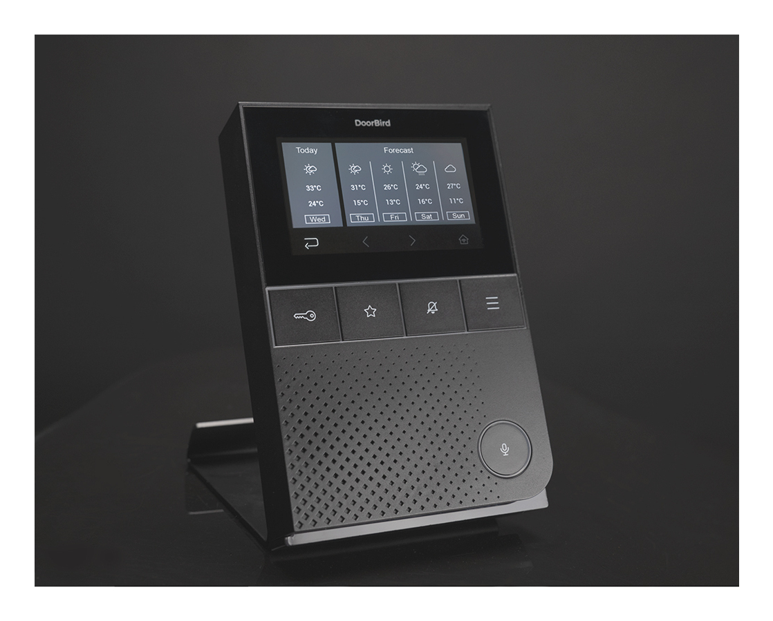 DoorBird A1101 IP Video Innenstation 4" Black Edition