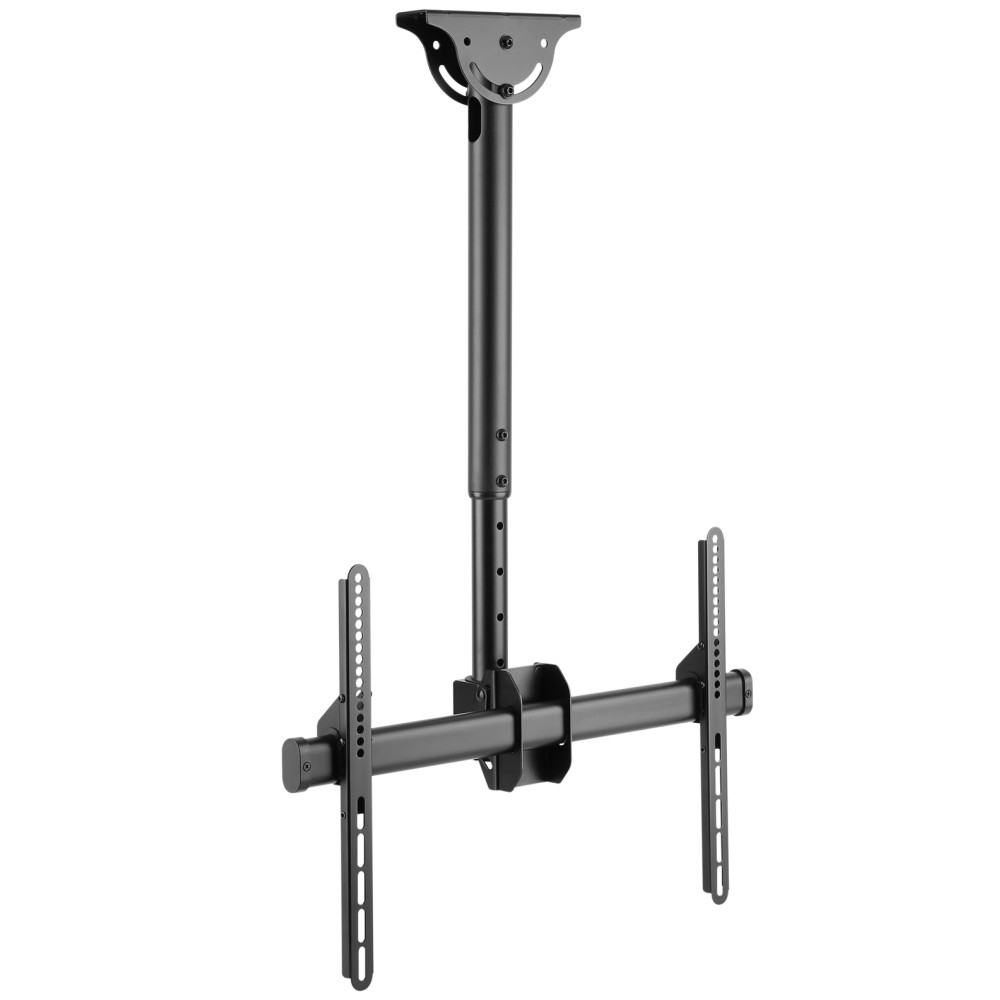 Techly ICA-CPLB-946S Teleskop-Deckenhalterung 37"–70" 50 kg Schwarz