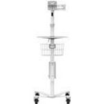 Compulocks Extended VESA Articulating Tablet Arm Rolling Cart (MCRSTDEXW)