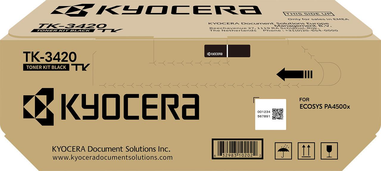 Toner Kyocera TK-3420 PA4500x (1T0C0Y0NL1)