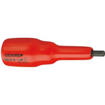 Gedore VDE IN 19 6 6124560 Innen-Sechskant VDE-Schraubendrehereinsatz 6 mm 1/2 (12.5 mm)