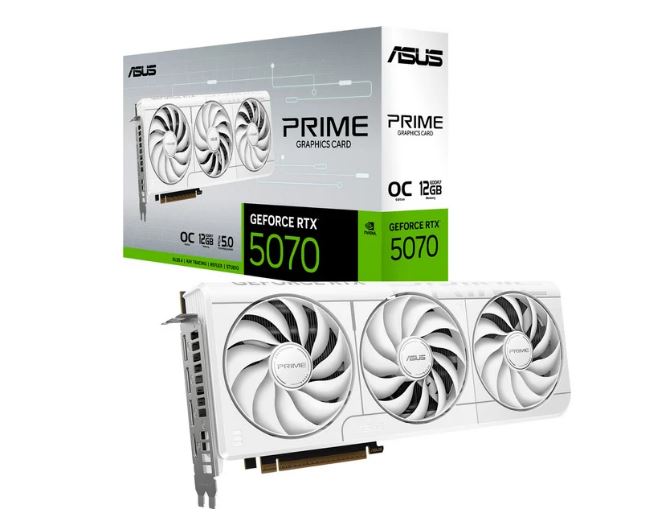 ASUS PRIME-RTX5070-O12G-WHITE (90YV0M19-M0NA00)