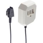 shiverpeaks BS71010-6 Telefonkabel 6 m Schwarz - Weiß (BS71010-6)