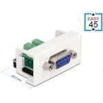 Delock Easy 45 Einrastmodul (81350)