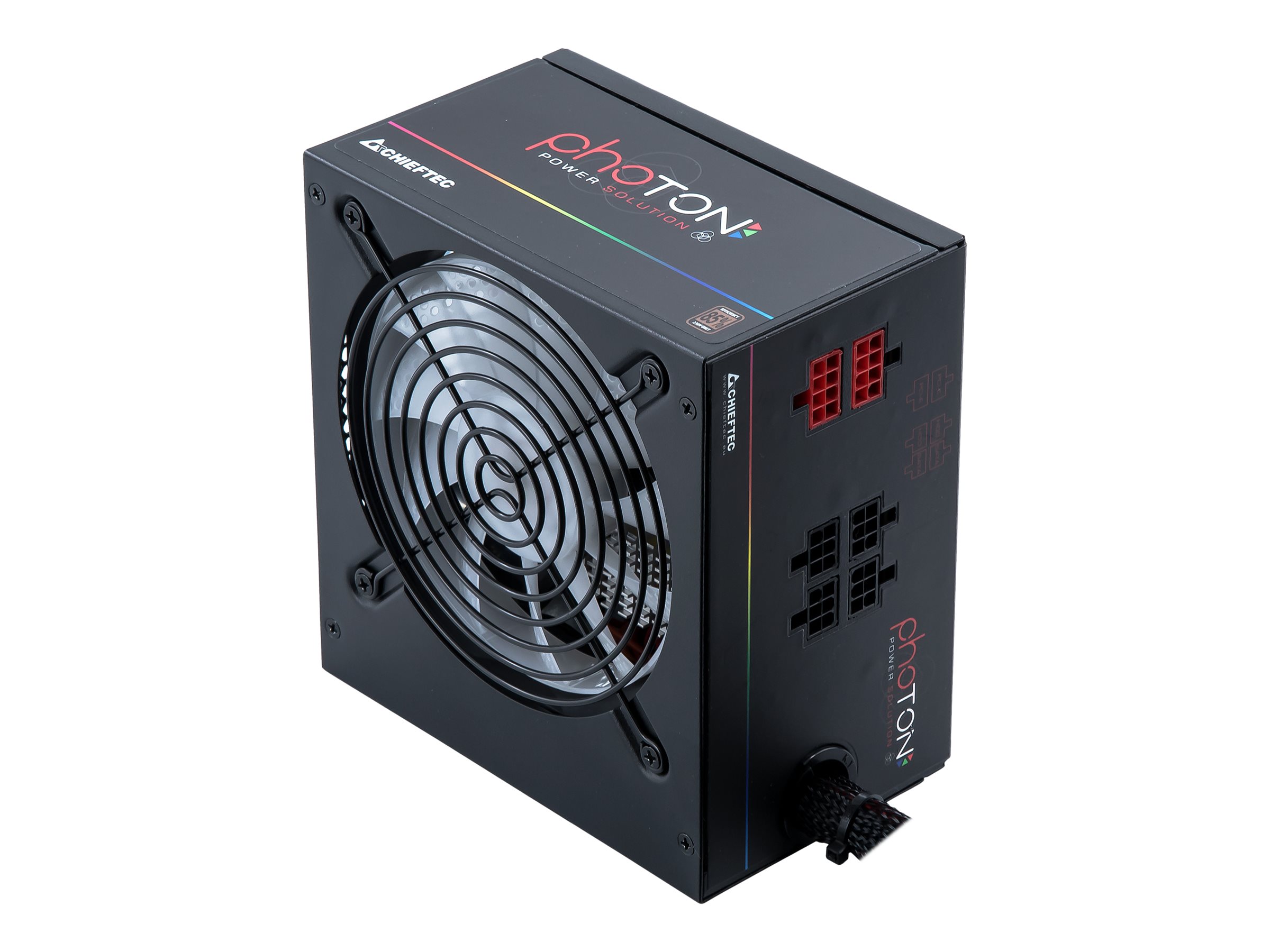 Chieftec Photon Series CTG-750C-RGB Netzteil 750 W 80 PLUS Bronze 120 mm RGB Schwarz